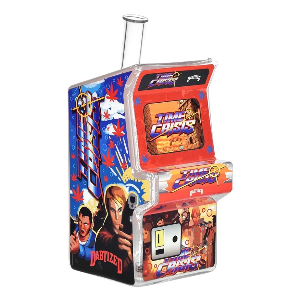 Dabtized Time Crisis arcade-style dab rig available at GreenRX™ Sauk City near WI Dells