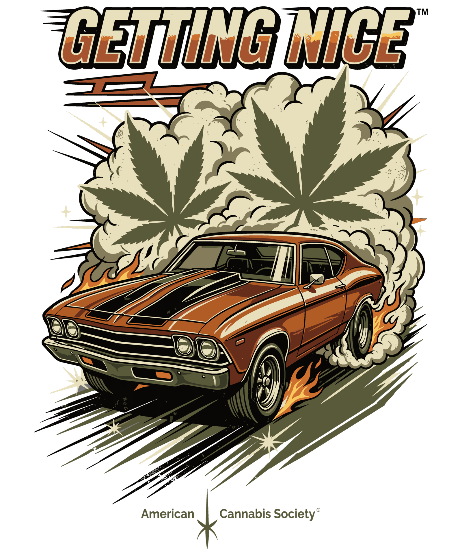 Getting Nice GreenRX™ retro muscle car cannabis design - dispensary near Wisconsin Dells
